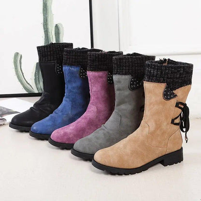 Cheky - Women Winter Boots Mid-Calf Snow Boots